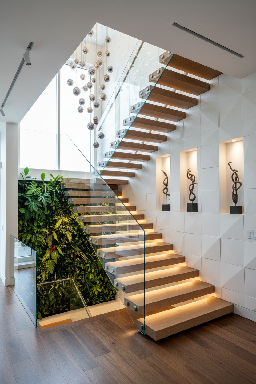 Elevate Your Living Space: Extraordinary Stairway Enhancement Concepts