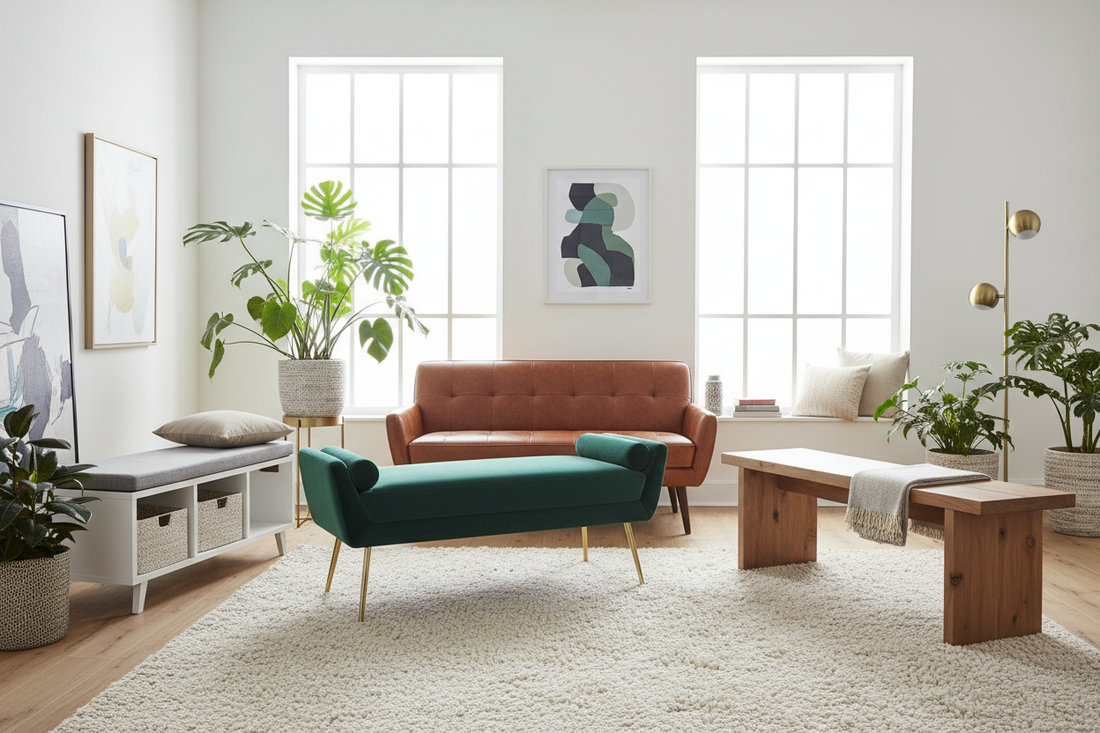 Elevate Your Living Space with These Trendy Bench Designs