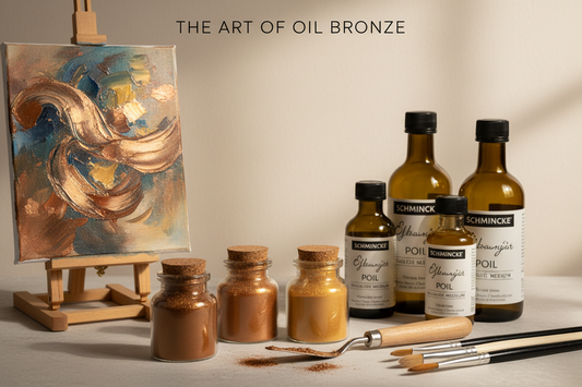 Elevate Your Oil Painting with Schmincke Oil Bronze Powders: A Beginner’s Guide to Metallic Effects