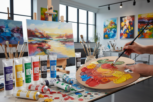 Elevate Your Painting with Atelier Interactive Acrylics: A Game-Changer for Artists