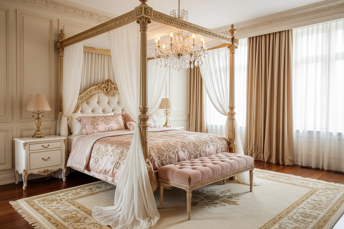 Elevate Your Sleep Sanctuary: Stunning Canopy Bed Designs for a Luxurious and Regal Bedroom