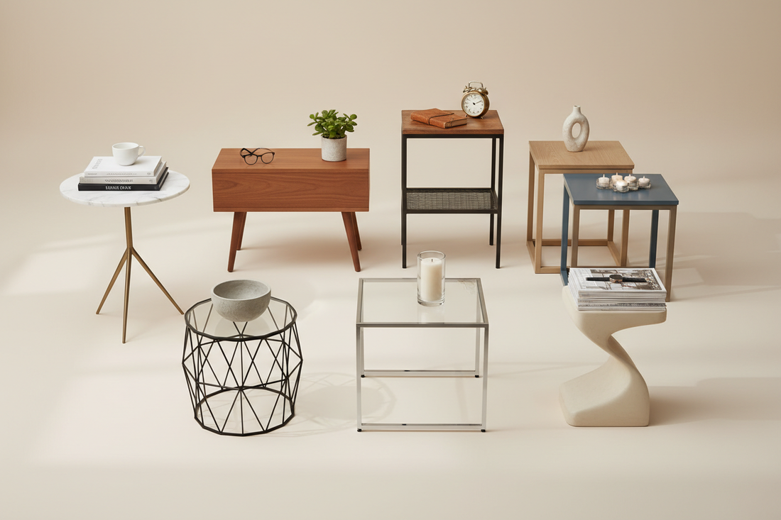 Elevate Your Space: 7 Stylish Side Tables That Do More Than Hold Things