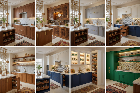 Elevate Your Space: 8 Innovative Indian Kitchen Cupboard Designs