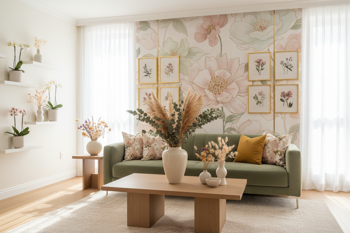Elevate Your Space: Floral Décor Trends for Every Living Room