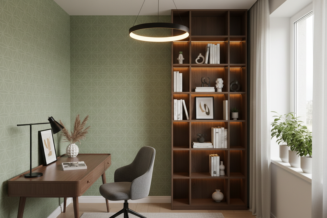 Elevate Your Study Room Ambience with These Inspiring Wallpaper Trends