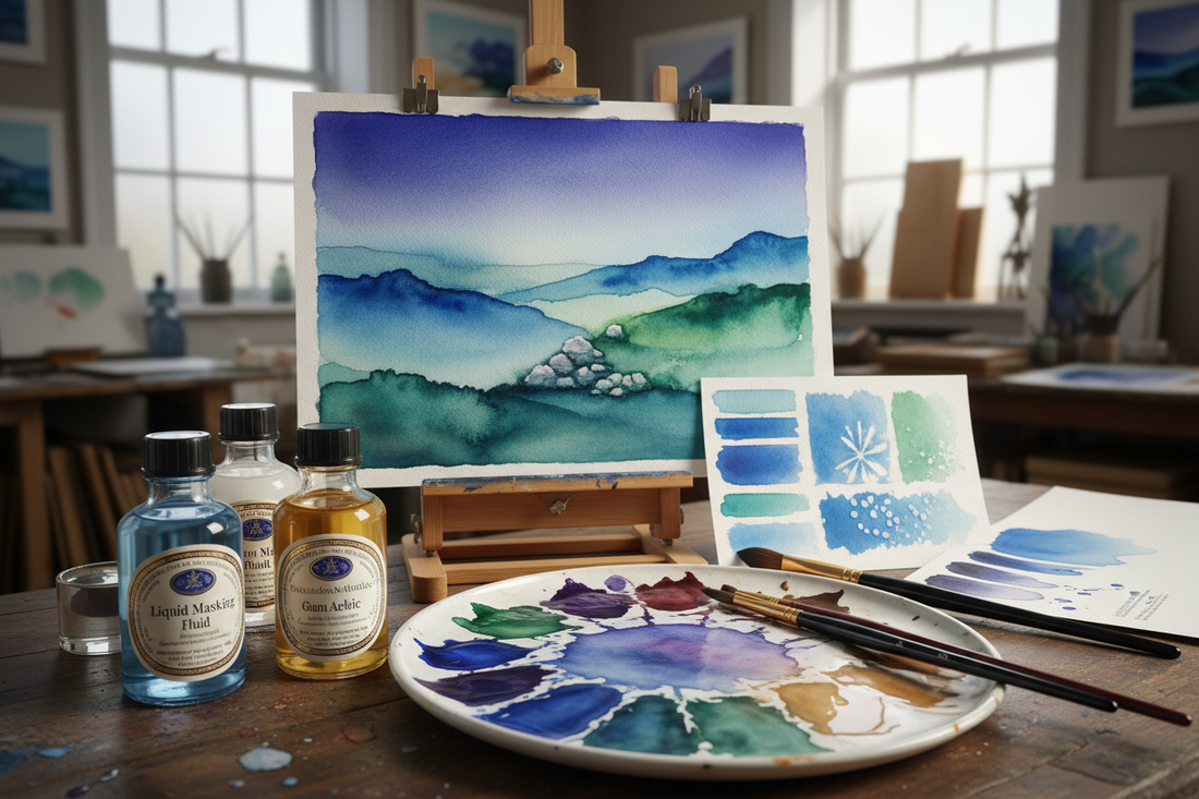 Elevate Your Watercolour Art: Top 5 Winsor & Newton Mediums for Stunning Results