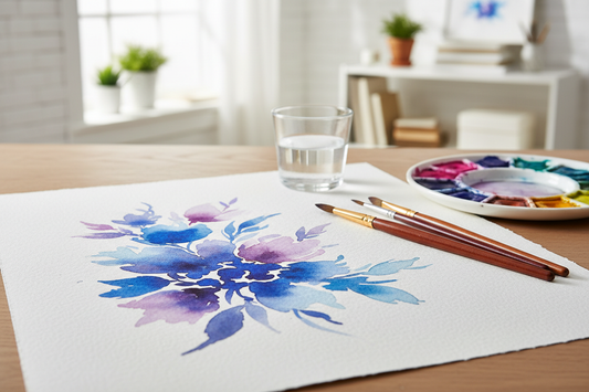 Elevate Your Watercolour Skills with Canson Moulin du Roy Paper: A Professional's Choice