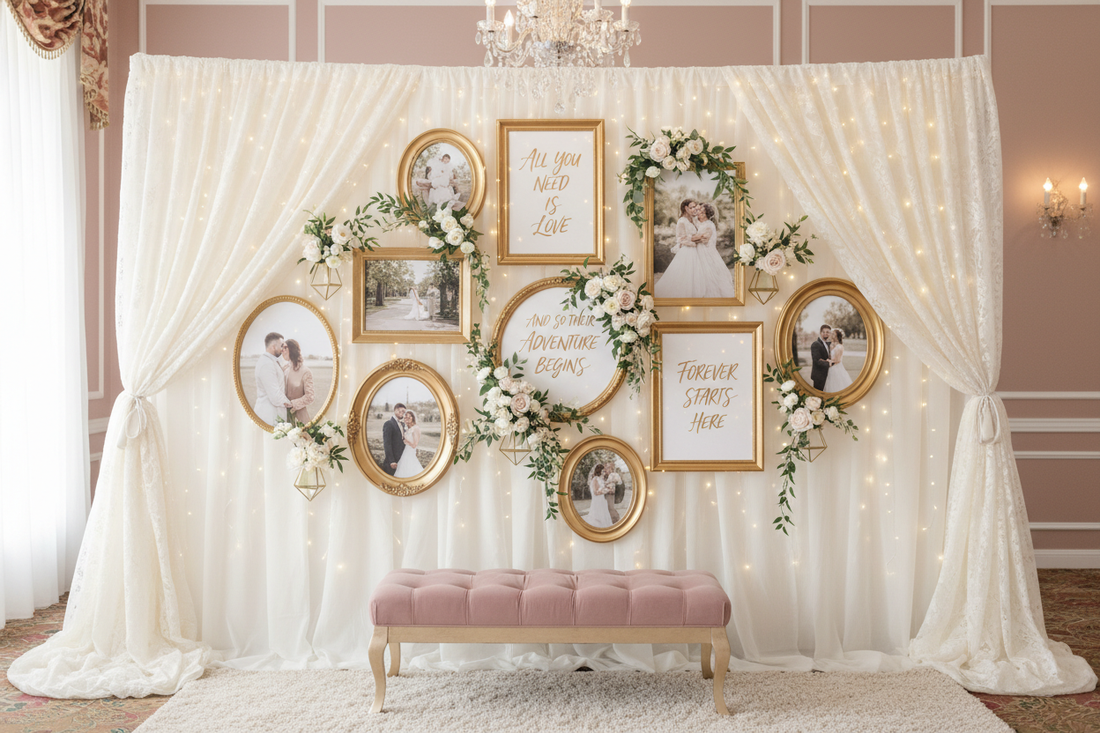 Elevate Your Wedding Experience with Inspired Wall Décor