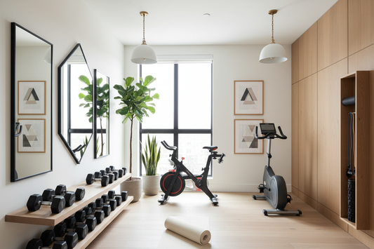 Elevate Your Workout Space with Chic Home Gym Décor