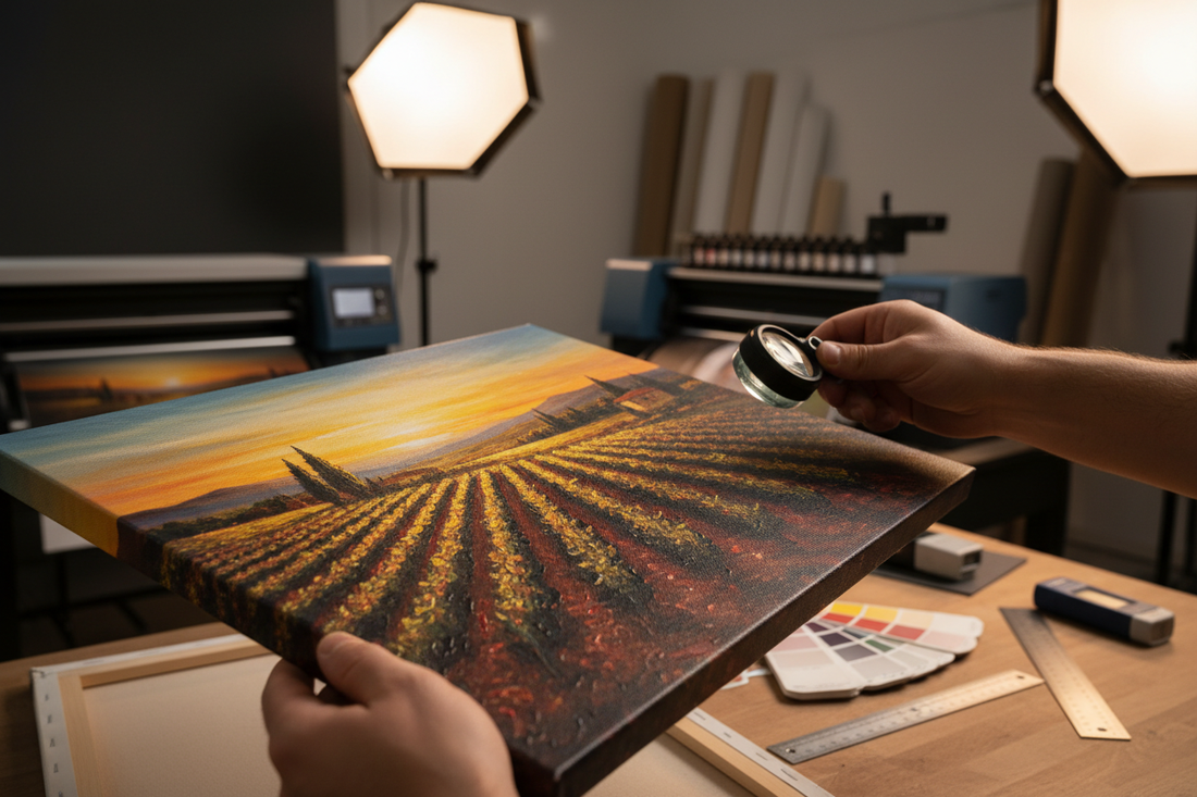 Elevating Canvas Printing: The Perfect Blend of Precision, Artistry, and Resolution