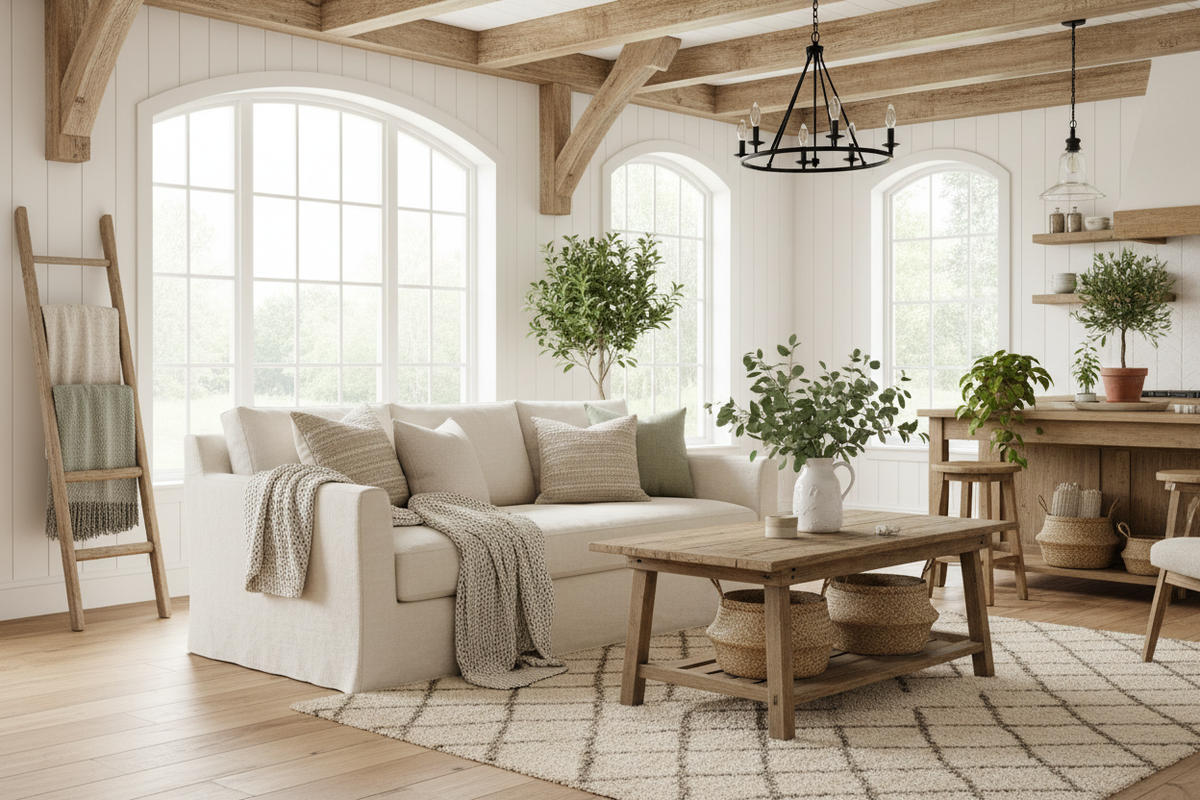 Elevating Everyday Spaces with Farmhouse Intentionality