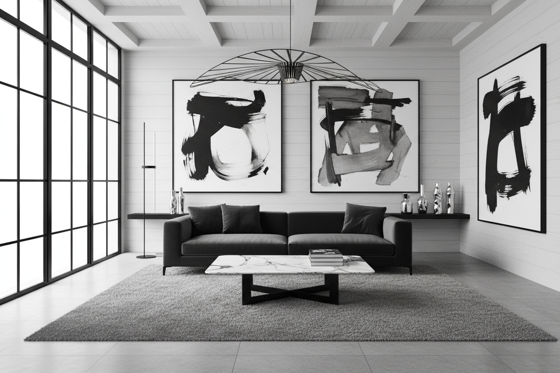 Elevating Interiors with Monochrome Elegance and Modern Flair