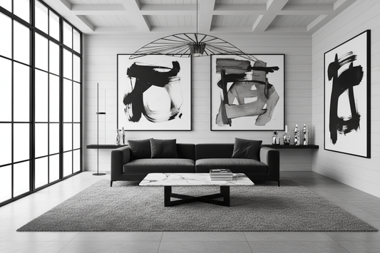Elevating Interiors with Monochrome Elegance and Modern Flair