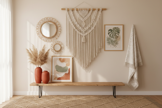 Embrace Boho Serenity: The Top Wall Art Trends for Free-Spirited Homes in 2025