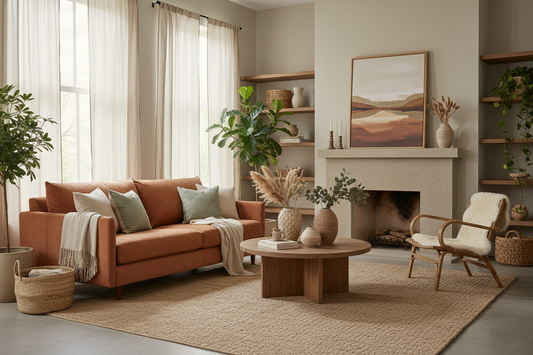 Embrace Nature’s Palette: 5 Creative Ways to Bring Earth-Inspired Colors Into Your Home