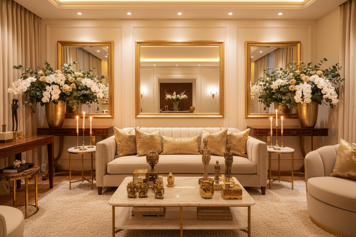 Embrace the Oscar-Worthy Glow: Adding Gold Accents to Your Home Décor