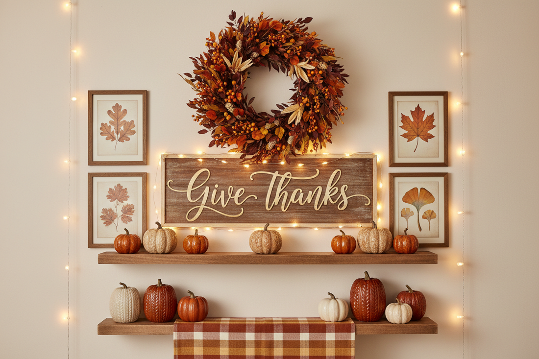 Embrace the Season: Cozy & Stylish Thanksgiving Wall Décor Ideas