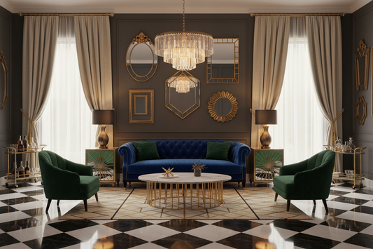 Embrace Timeless Elegance with Hollywood Glamour in Your Home