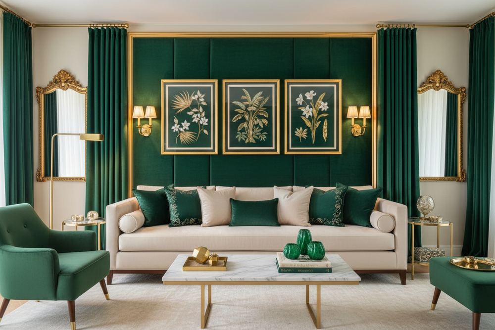 Emerald Green Interiors: Tips, Trends, and Design Inspiration – Wallpics