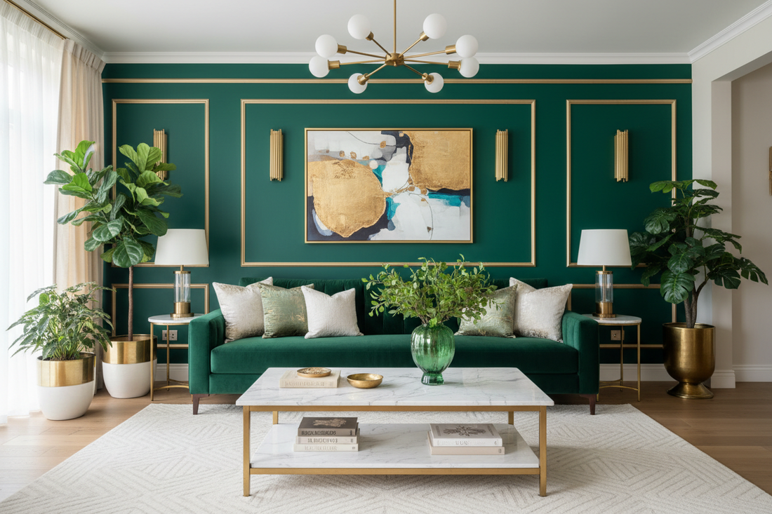 Emerald Green Interiors: Tips, Trends, and Design Inspiration