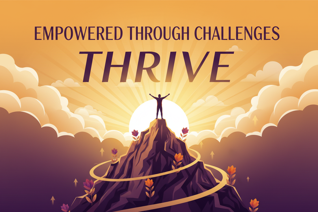 Challenge Inspiration Empowered Through Challenges: Inspirational Words to Thrive – Wallpics