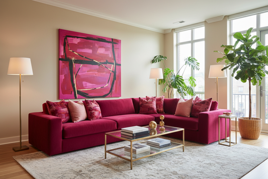 Energizing Interiors with Viva Magenta: Redefining Color Trends in Home Design