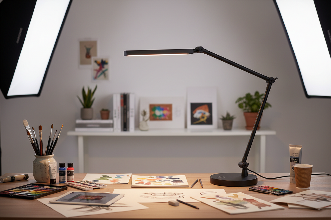 Enhance Your Art with Lumi Task Lamp: A Comprehensive Review of Daylight Studio Lighting