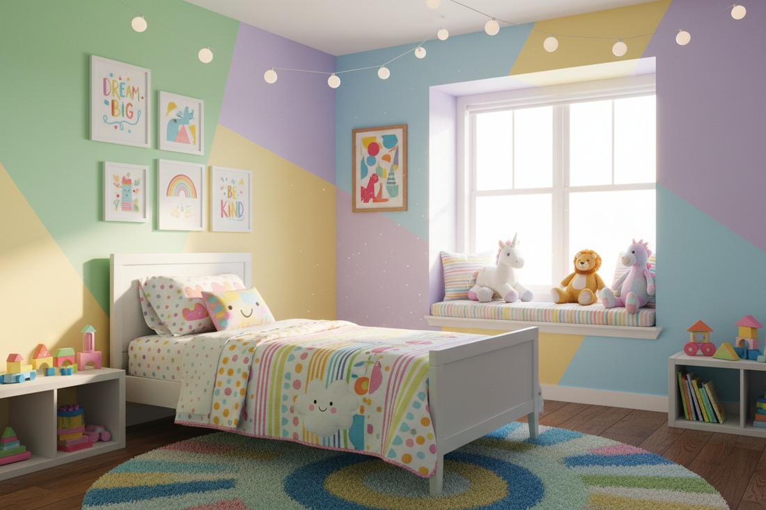 Enhance Your Child’s Happiness With These Bedroom Colours