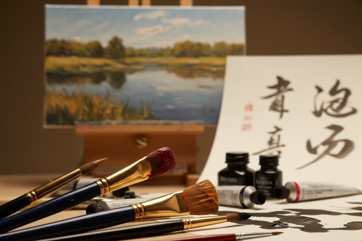 Escoda Brushes: The Secret to Flawless Oil and Ink Artwork