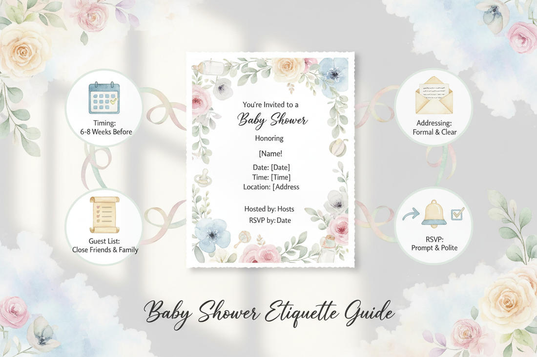 Essential Baby Shower Invitation Etiquette for a Perfect Celebration