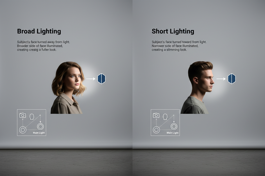 Essential Portrait Lighting: How to Use Broad and Short Light Techniques