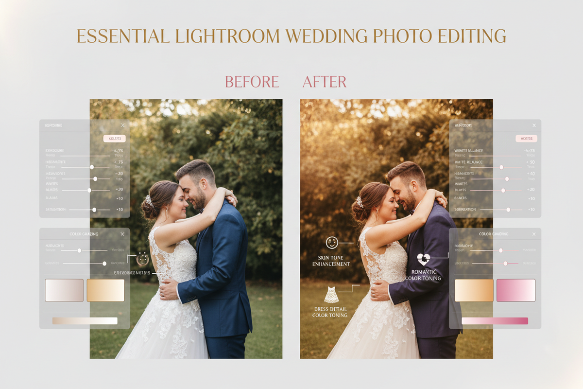 Essential Techniques for Enhancing Wedding Photos in Lightroom