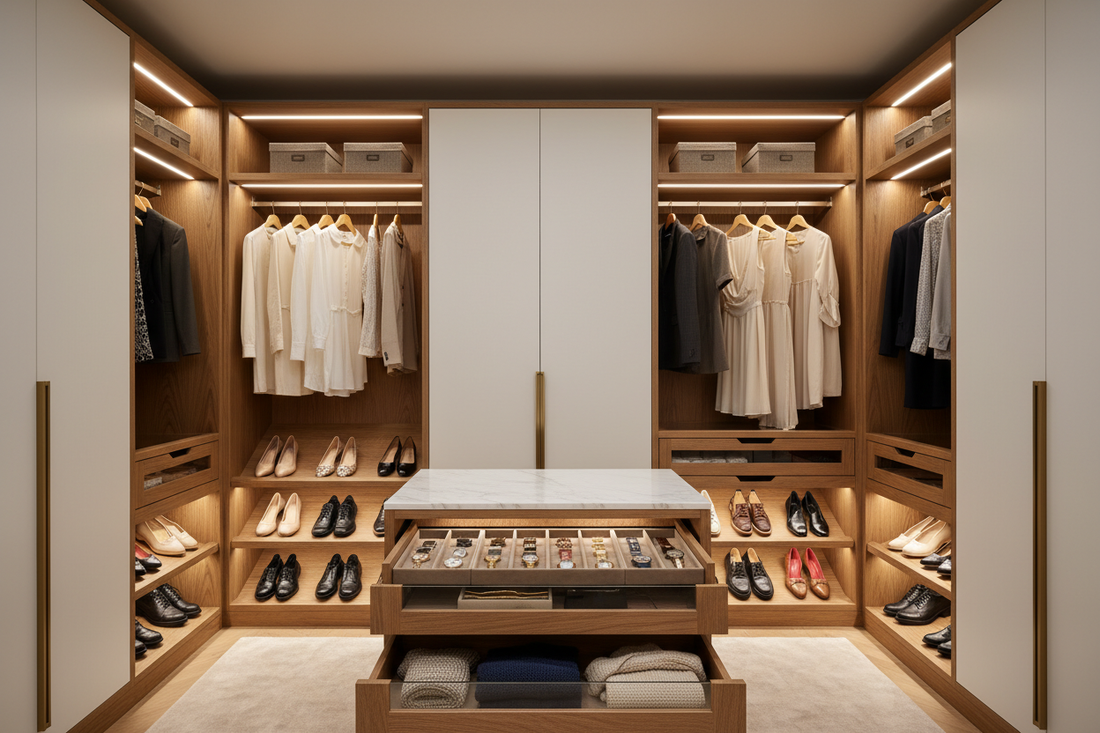 Everything in Its Right Place: Inspiring Wardrobe Interior Design Ideas for Modern Bedrooms