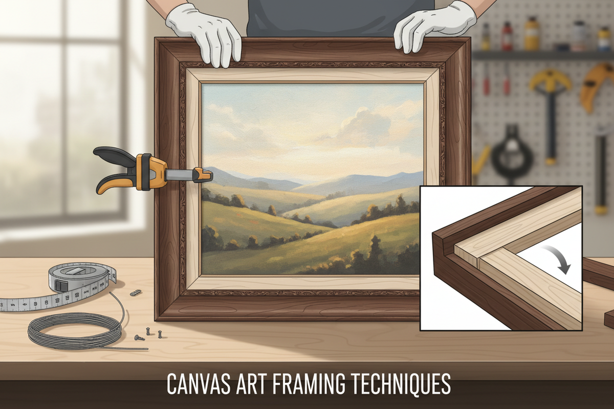 Everything You Need to Know About Framing Canvas Art