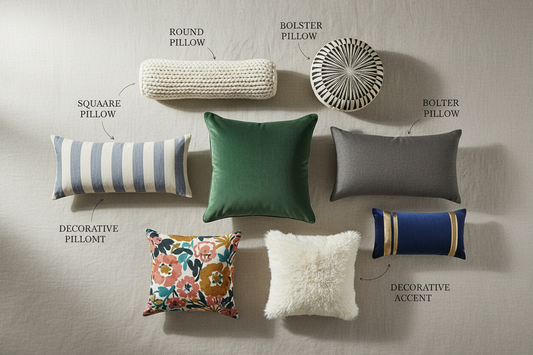 Everything You Need to Know About Throw Pillow Styles