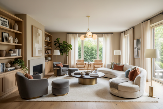 Exceptional Living Room Designs Perfect for Social Gatherings and Intimate Conversations