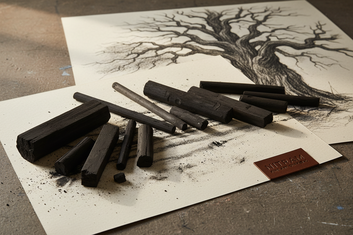 Experience the Difference with Nitram Fine Art Charcoal: A Review for Artists Who Demand Quality
