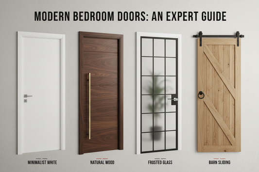 Expert Guide to Modern Bedroom Doors: Designs and Materials