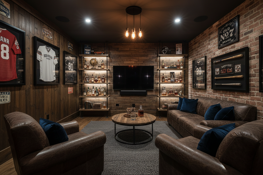 Expert Tips for Stylish and Masculine Man Cave Walls