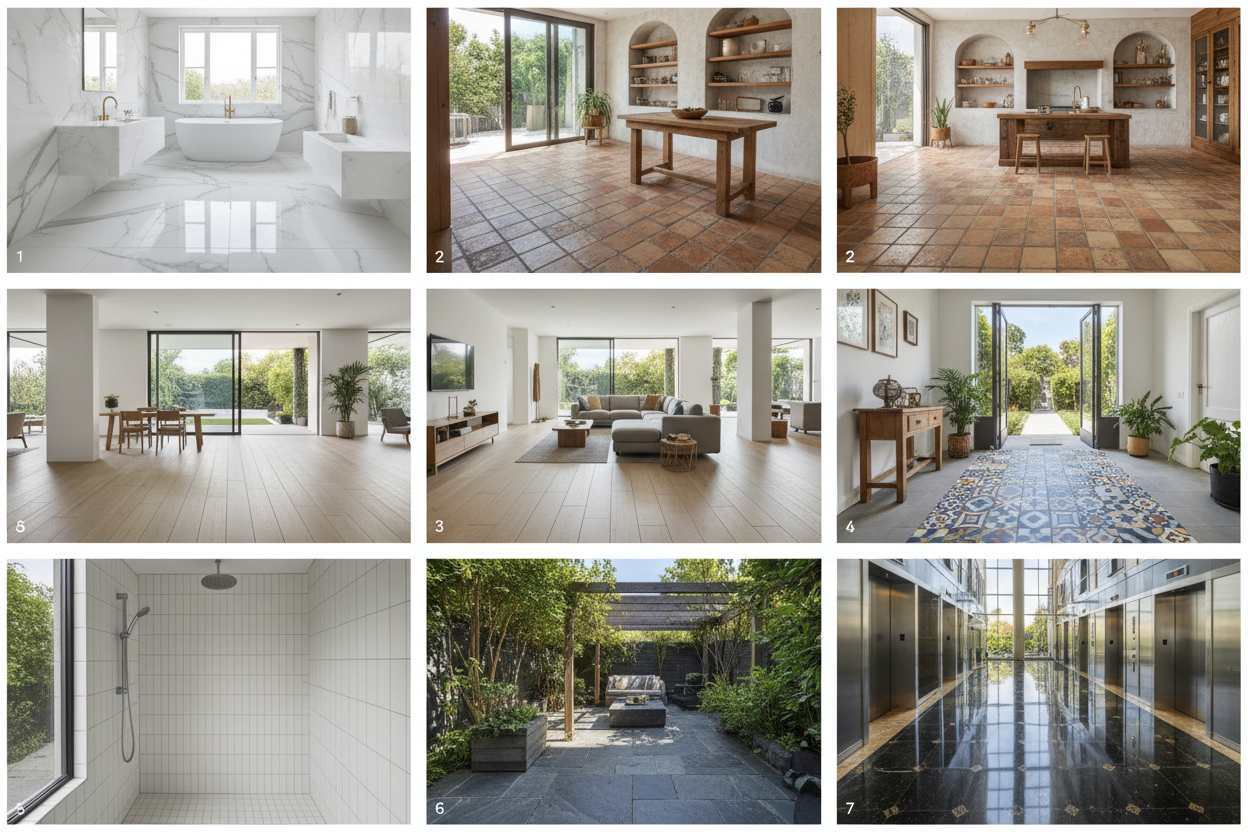Explore 7 Stunning Floor Tile Types and Their Practical Uses – Wallpics