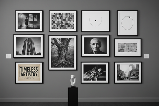 Explore Monochrome Mastery: 9 Influential Black and White