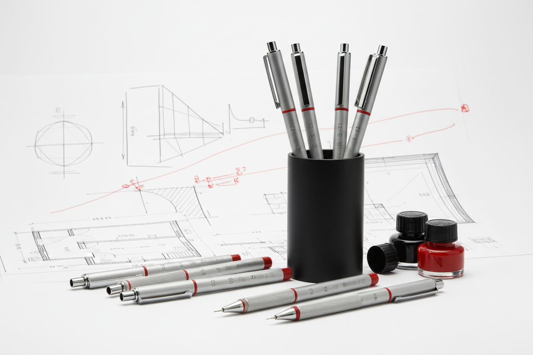 Explore the Best in Art Tools: New Rotring Writing & Drawing Pens for Every Artist