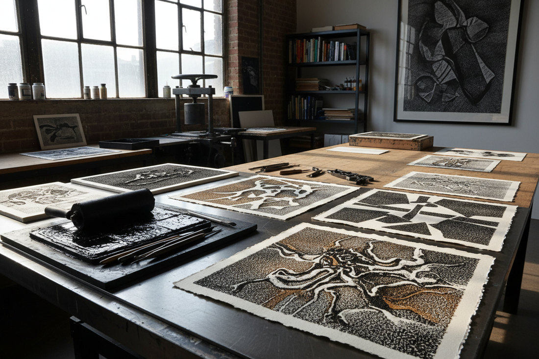 Explore the Tactile Beauty of Carborundum Printing: A Guide for Contemporary Artists