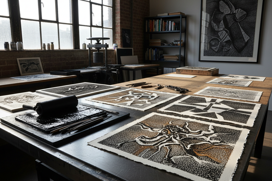 Explore the Tactile Beauty of Carborundum Printing: A Guide for Contemporary Artists