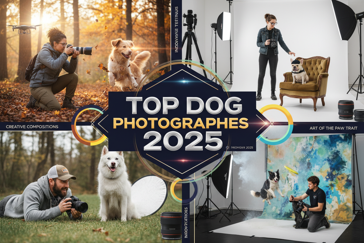 Explore the World’s Most Creative Dog Photographers in 2025