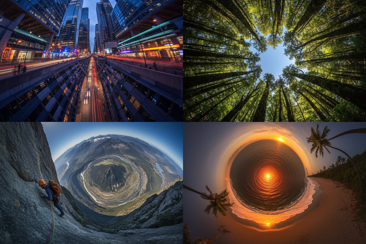 Explore the World Through a Fisheye Lens: Inspiring Photo Concepts