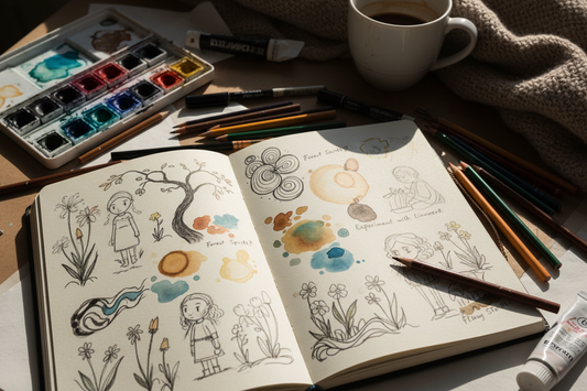 Exploring the Creative World of Evie Hatch: A Deep Dive into Her Sketchbook Journey