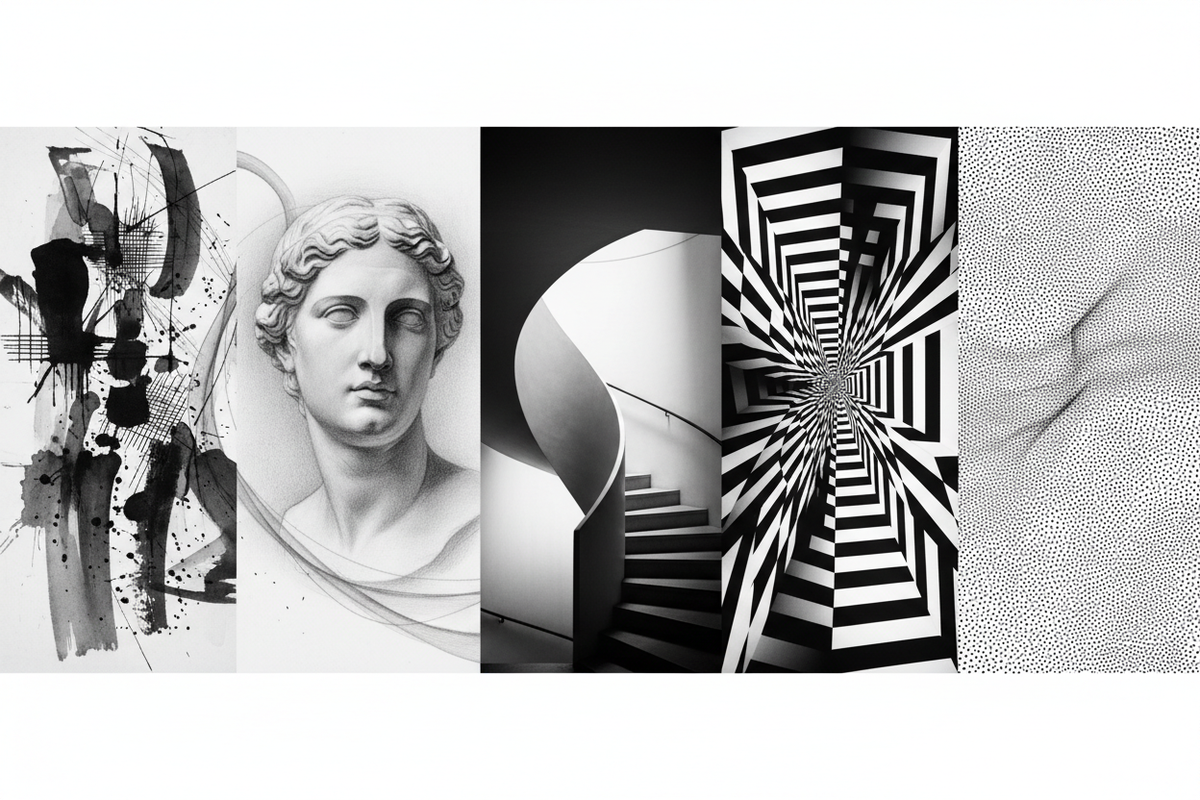 Exploring the Depth of Black and White Art: A Complete Guide
