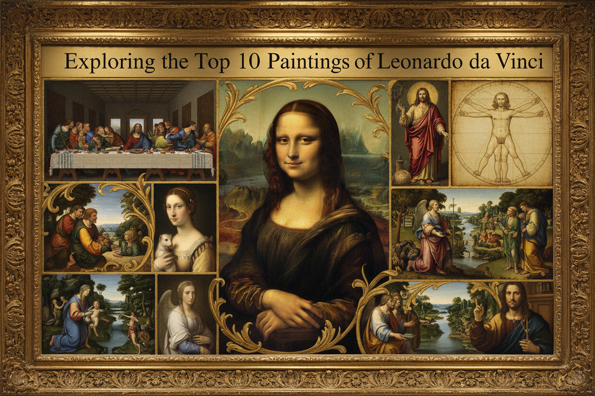Exploring the Top 10 Paintings of Leonardo da Vinci