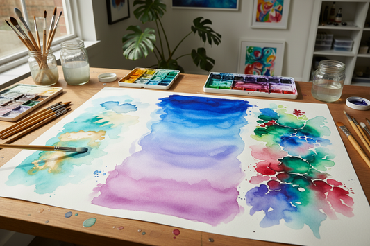 Exploring Yupo Paper for Watercolors: How to Lift, Blend, and Paint Like a Pro